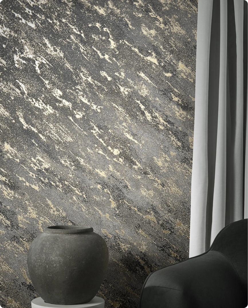 Dark Grey Abstract wallpaper by marburg